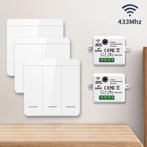 433mhz wireless smart wall - wireless,