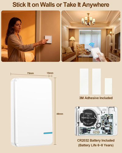 Thinkbee wireless light - wireless, switch