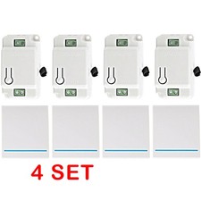 4 Set Wireless Wall Light