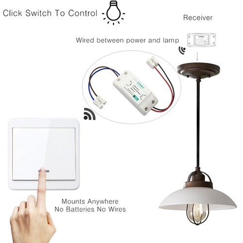 Wireless light switch - light,