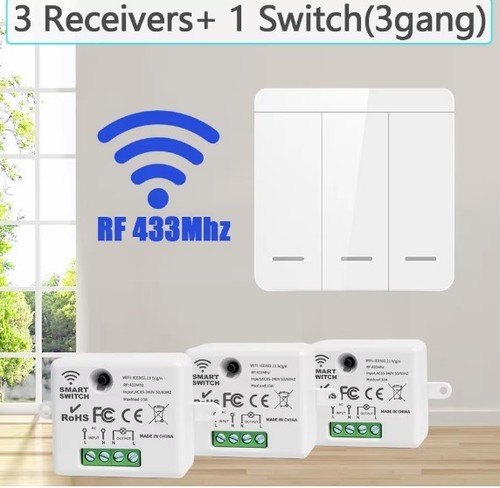 433mhz wireless smart wall - 433mhz,