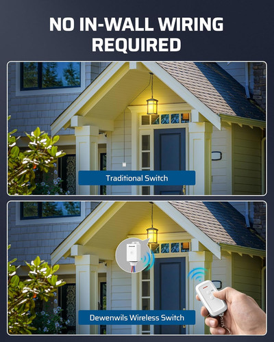 Dewenwils remote control light - control,