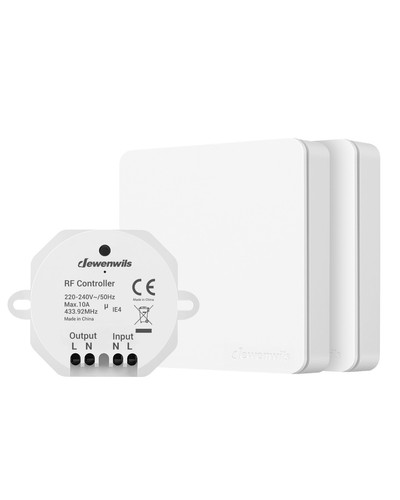Wireless light switch kit - light,
