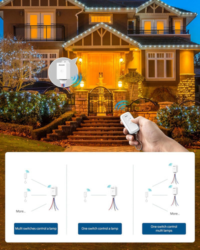 Remote control light switch - remote,