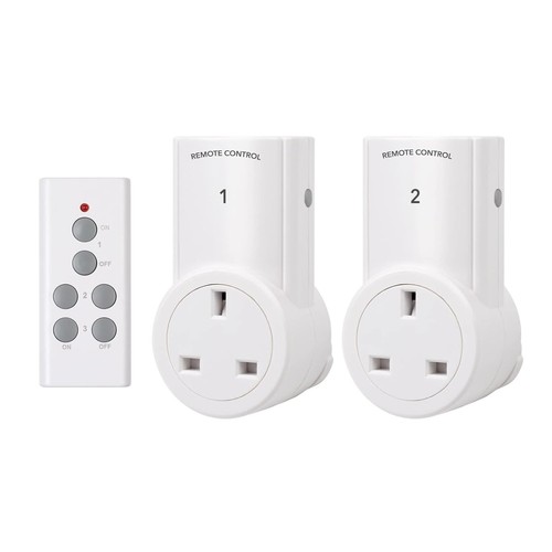 Remote control plug socket - control,