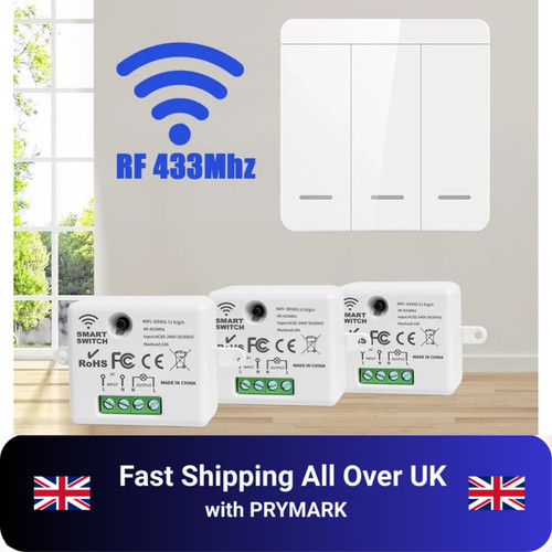 433mhz wireless smart wall - 433mhz,