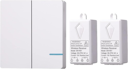 Wireless light switch kit - wireless, 2