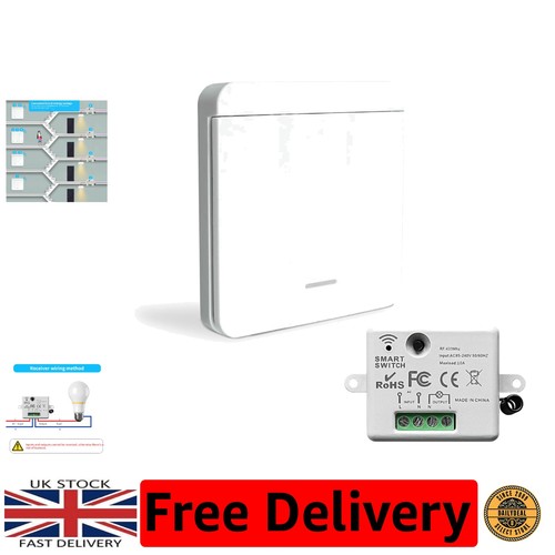 Smart wireless light switch - wireless,
