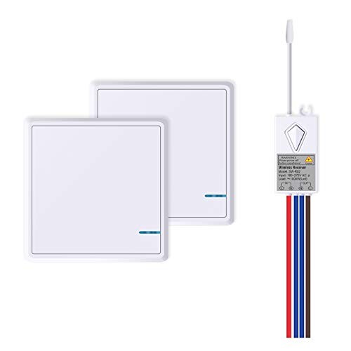 Wireless light switch - wireless, and