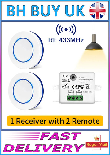 Wireless light switch - light, 2