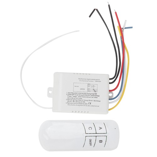 Wireless light switch and - light,